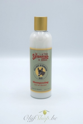 Biologische shampoo met ezelinnenmelk